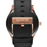 MVMTH Classical Leather Watch In Black (Digital)